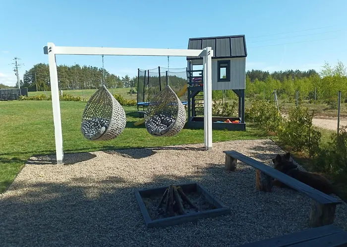 Vakantiehuis Na Kaszubach, Borowy Mlyn, Jezioro Gwiazda, Sauna, 3